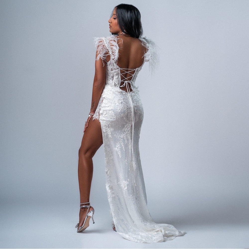 COPY - Sherri hill white dress